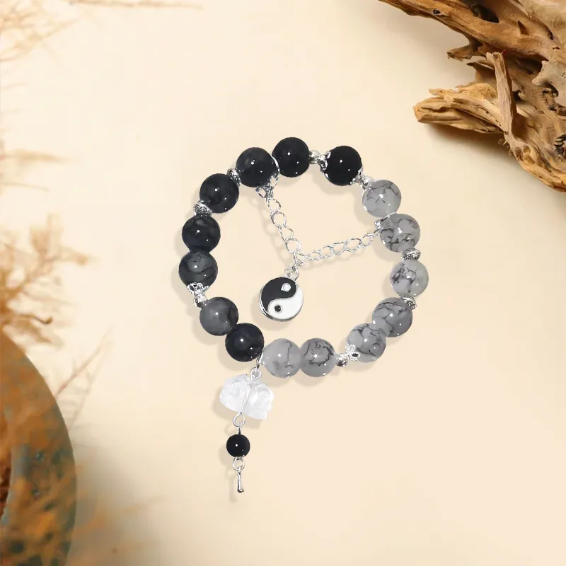 Inkopper Glass Bracelets Unisex-3