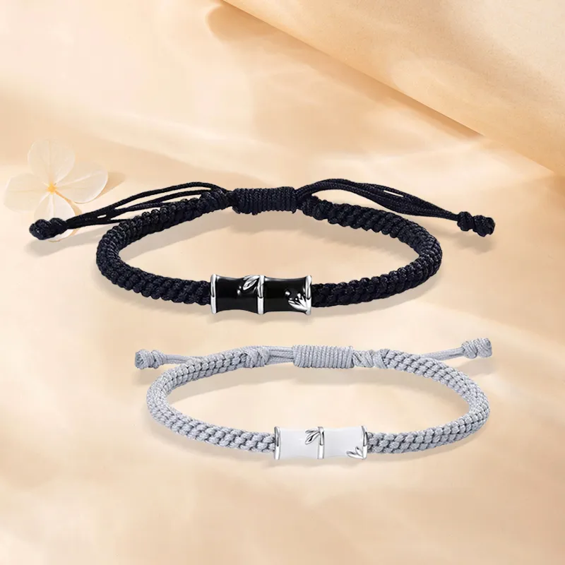 Inkopper Fabric Rope Bracelets Unisex-2