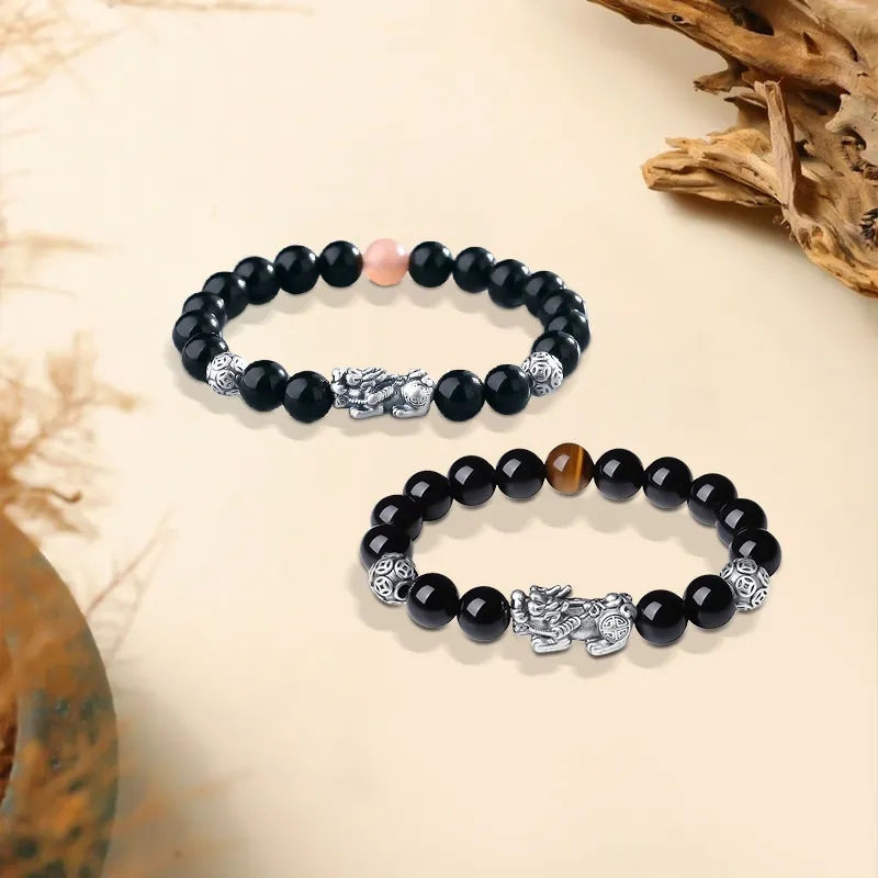 Inkopper Glass Bracelets Unisex-3