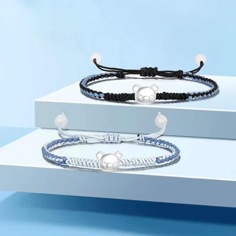Inkopper Fabric Rope Bracelets Unisex-1