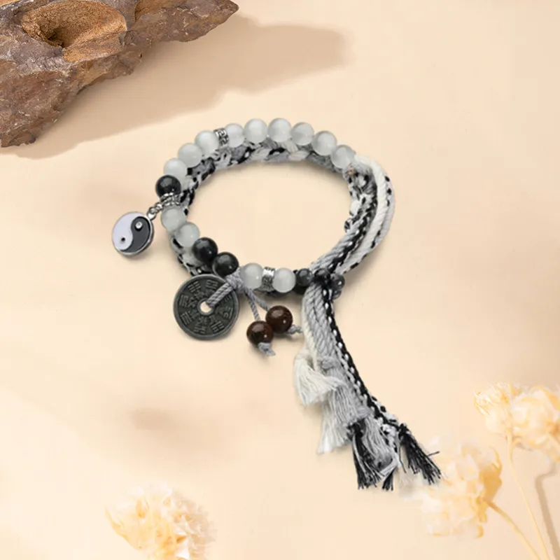 Inkopper Fabric Rope Bracelets Unisex-3