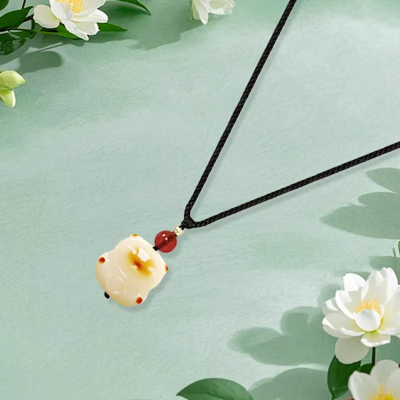 Inkopper Bodhi Seed Necklaces Unisex-3