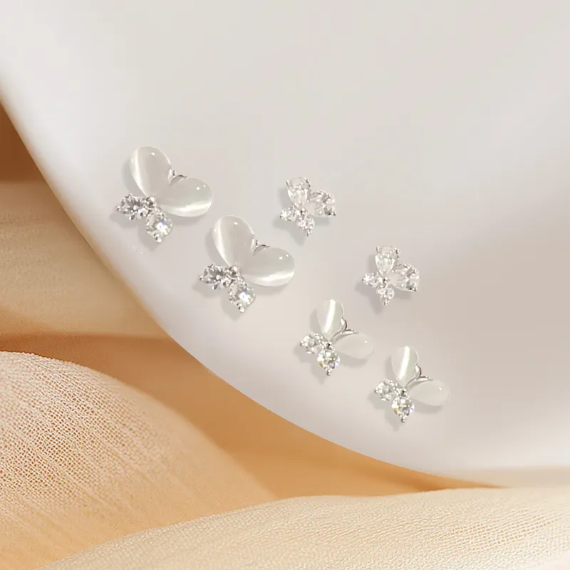 Inkopper Alloy Stud Earrings Women's-4