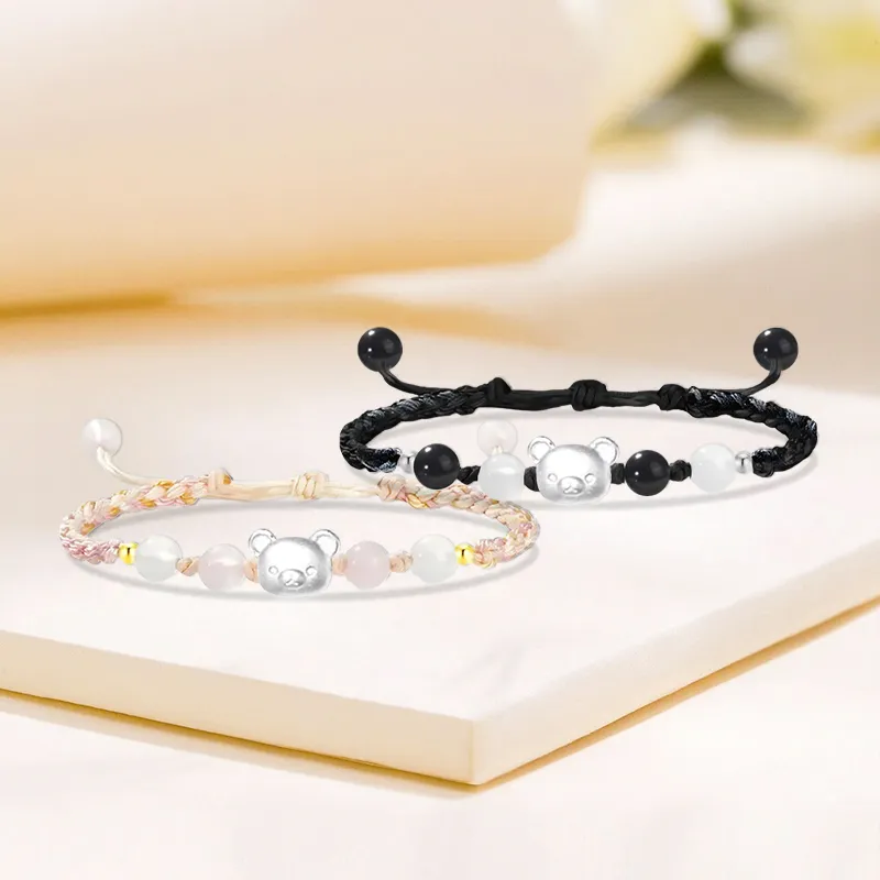 Inkopper Fabric Rope Bracelets Unisex-6