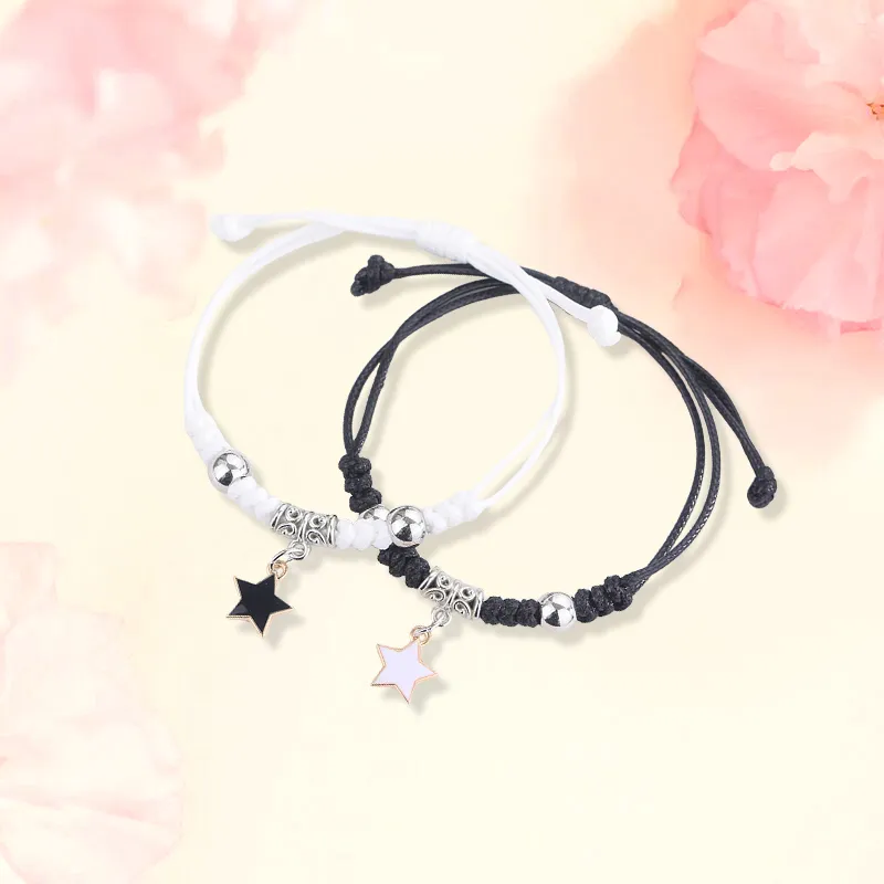 Inkopper Fabric Rope Bracelets Unisex-2