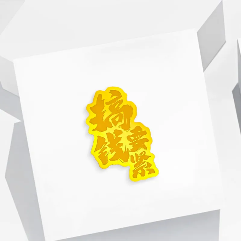 Inkopper Alloy Cell Phone Sticker Unisex-4