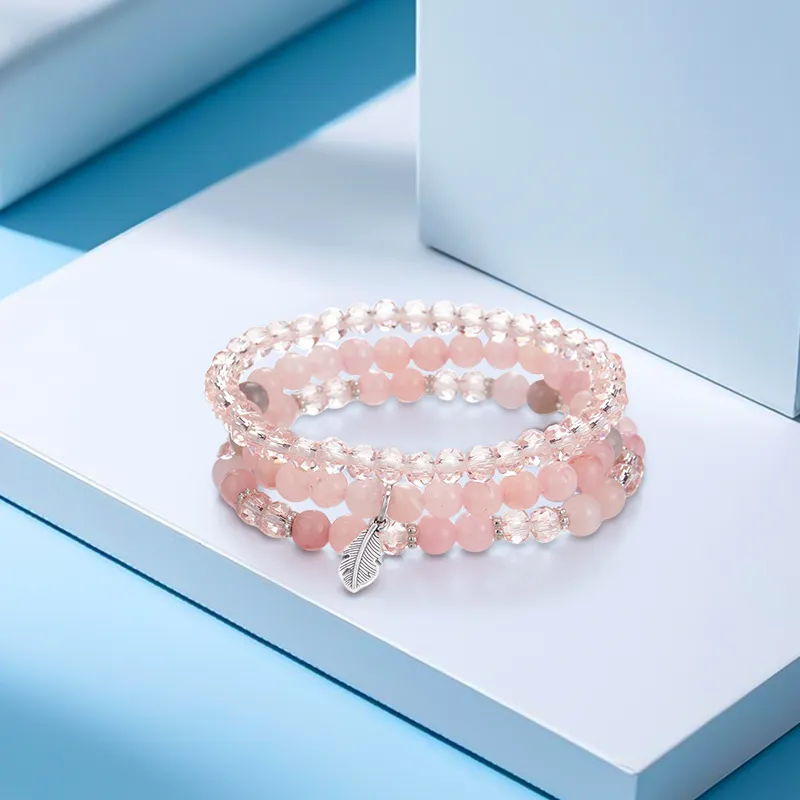 Inkopper Faux Crystal Bracelets Unisex-3