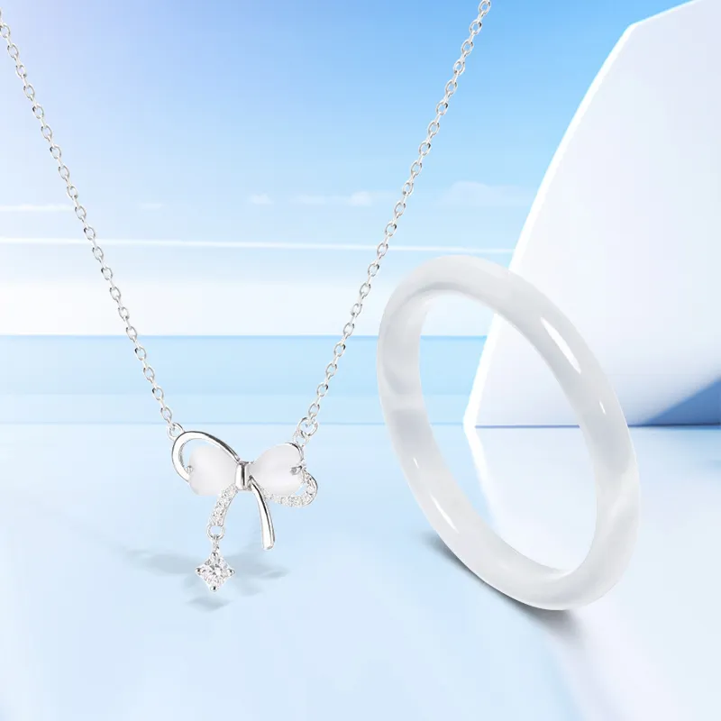 Inkopper Glass Cat Eye Necklaces Women's-1