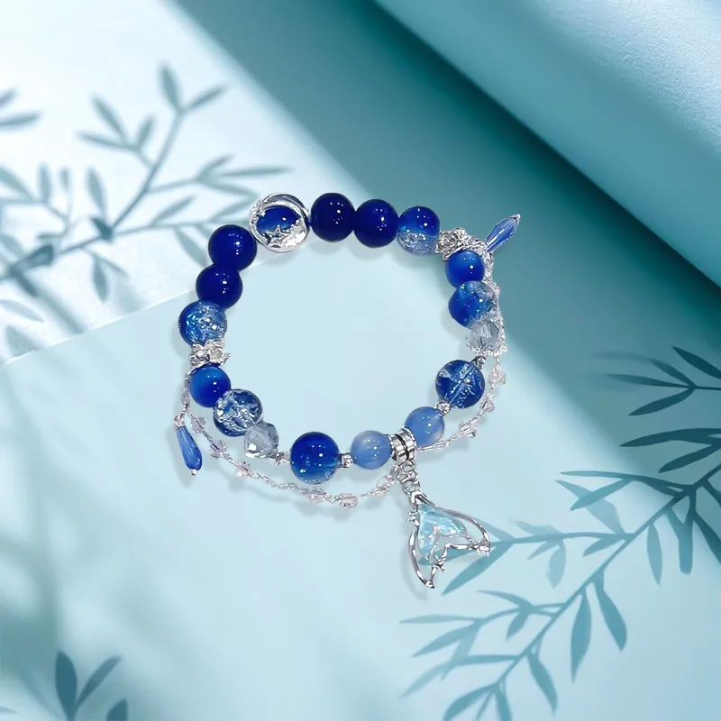 Inkopper Glass Bracelets Unisex-2