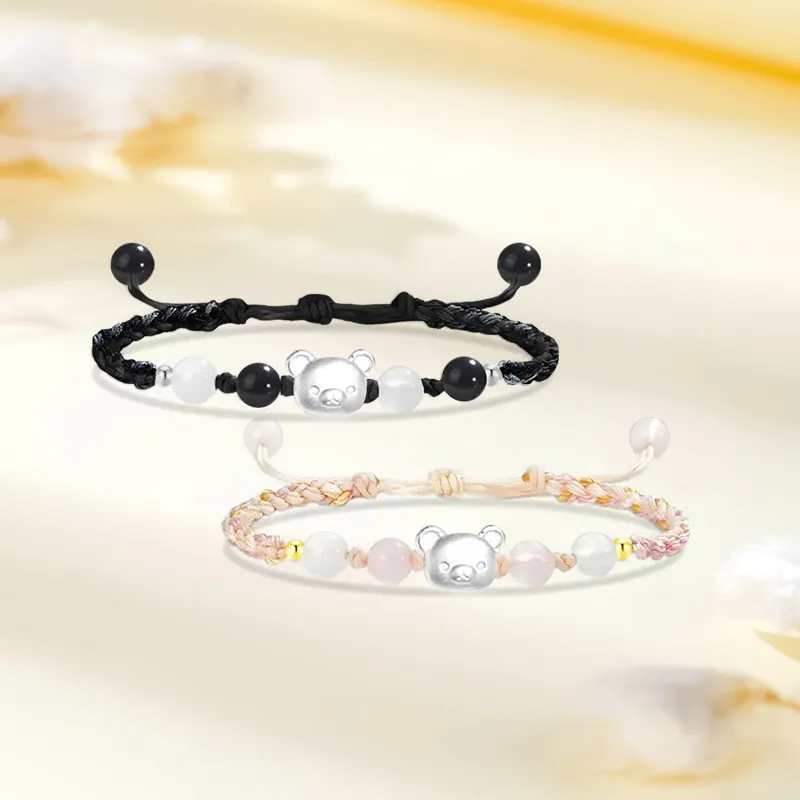 Inkopper Fabric Rope Bracelets Unisex-3