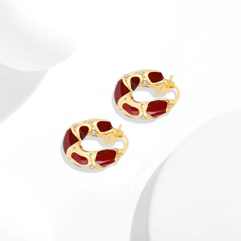 Inkopper Alloy Earrings Women's-4