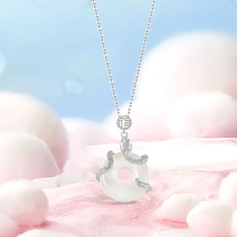 Inkopper Colored Glaze Necklaces Women's-1