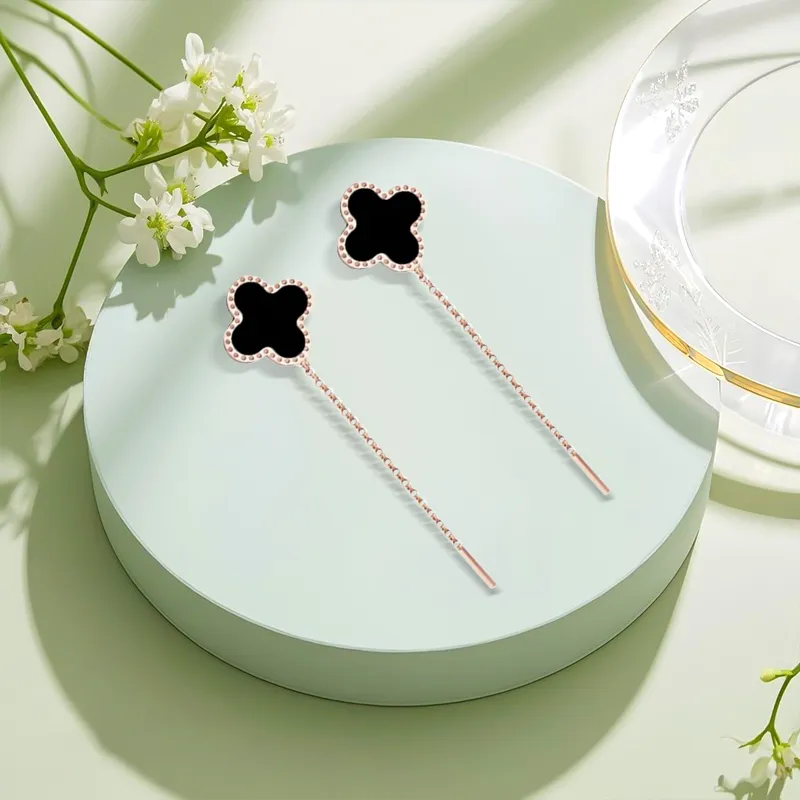 Inkopper Alloy Drop Earrings Women's-2