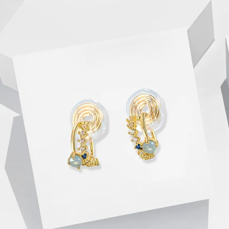 Inkopper Alloy Clip On Earrings Women's-4