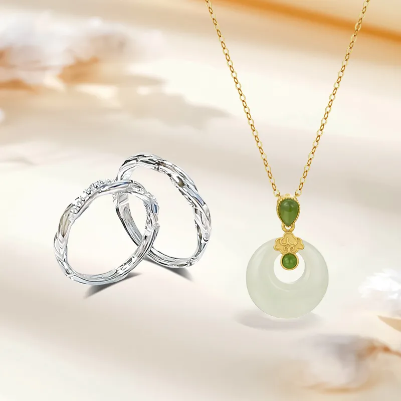 Inkopper Chalcedony Necklaces Women's-3