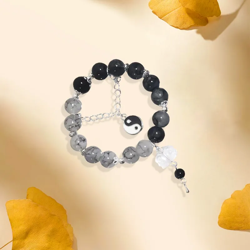 Inkopper Glass Bracelets Unisex-2