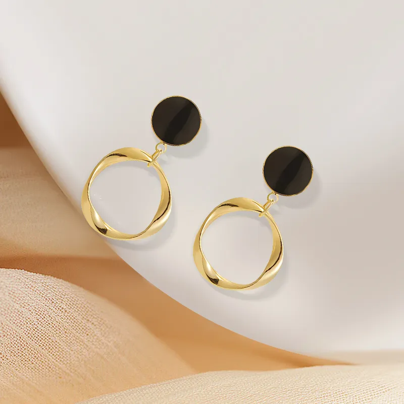 Inkopper Alloy Earrings Women's-3