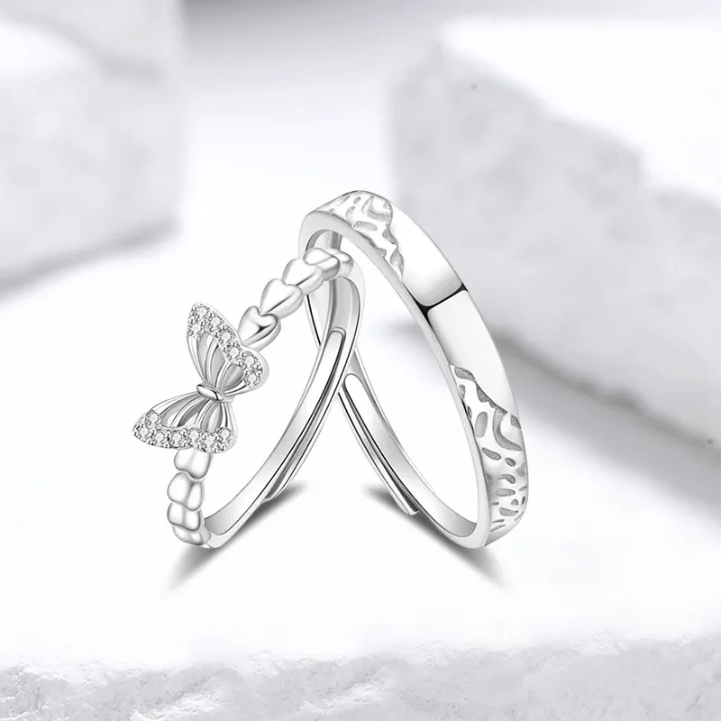 Inkopper 990 Silver Rings Unisex-4