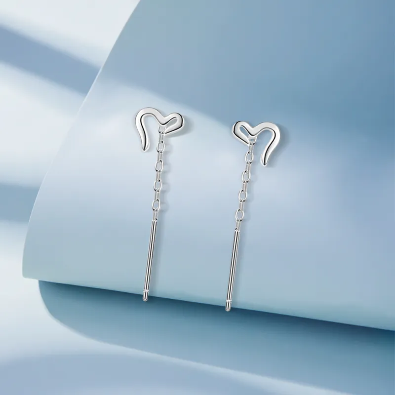 Inkopper Alloy Drop Earrings Women's-4