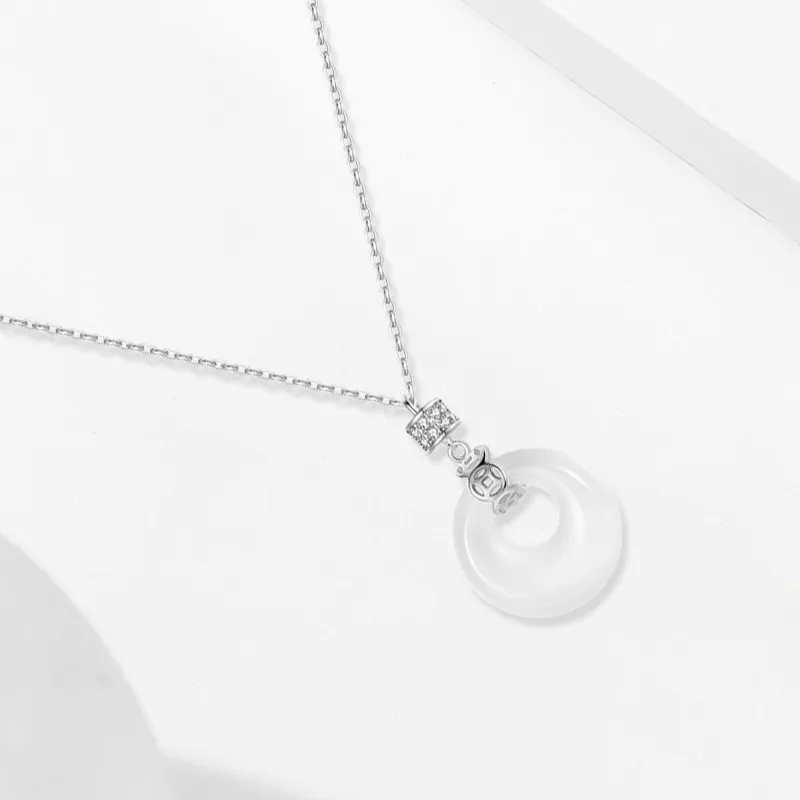 Inkopper Colored Glaze Necklaces Women's-3