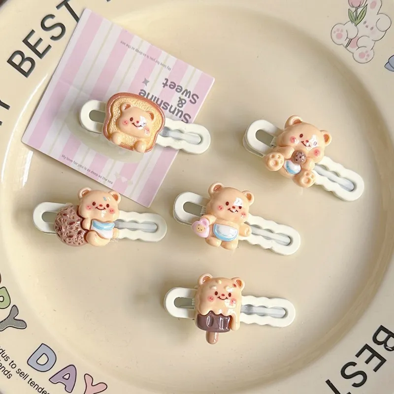 Inkopper Resin Hair Clips Women's-2