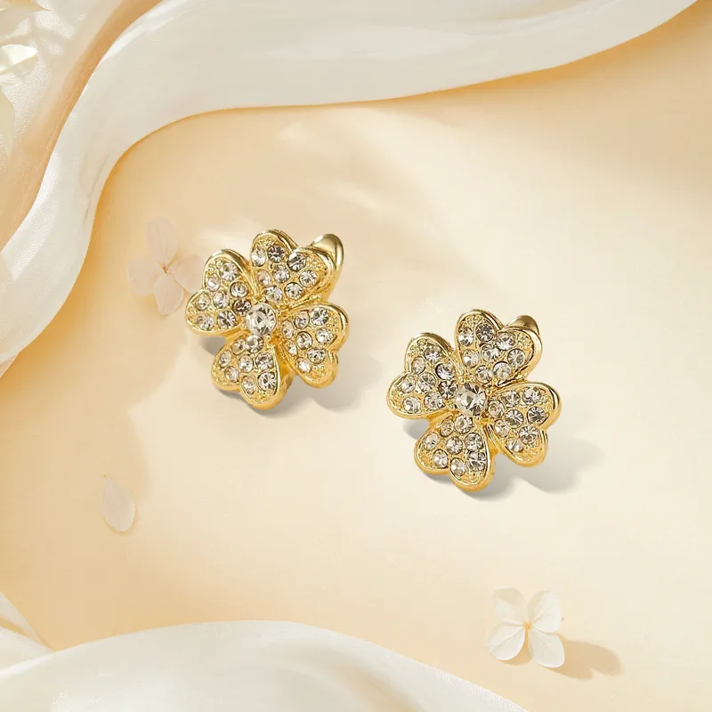 Inkopper Alloy Stud Earrings Women's-3