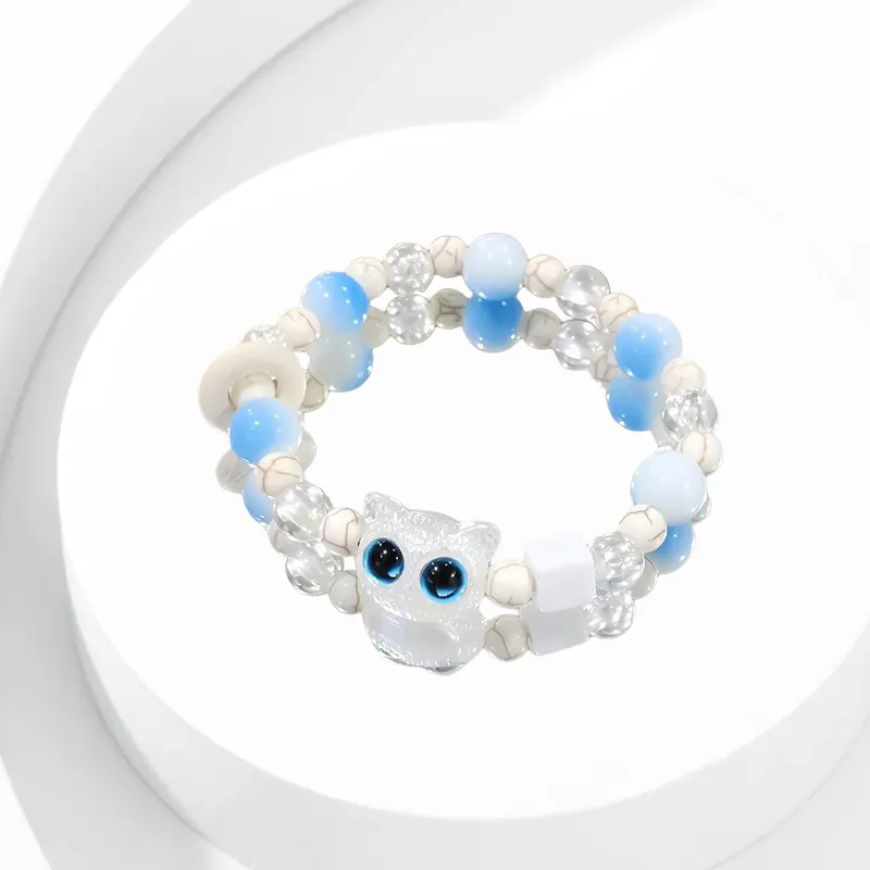 Inkopper Glass Bracelets Unisex-2