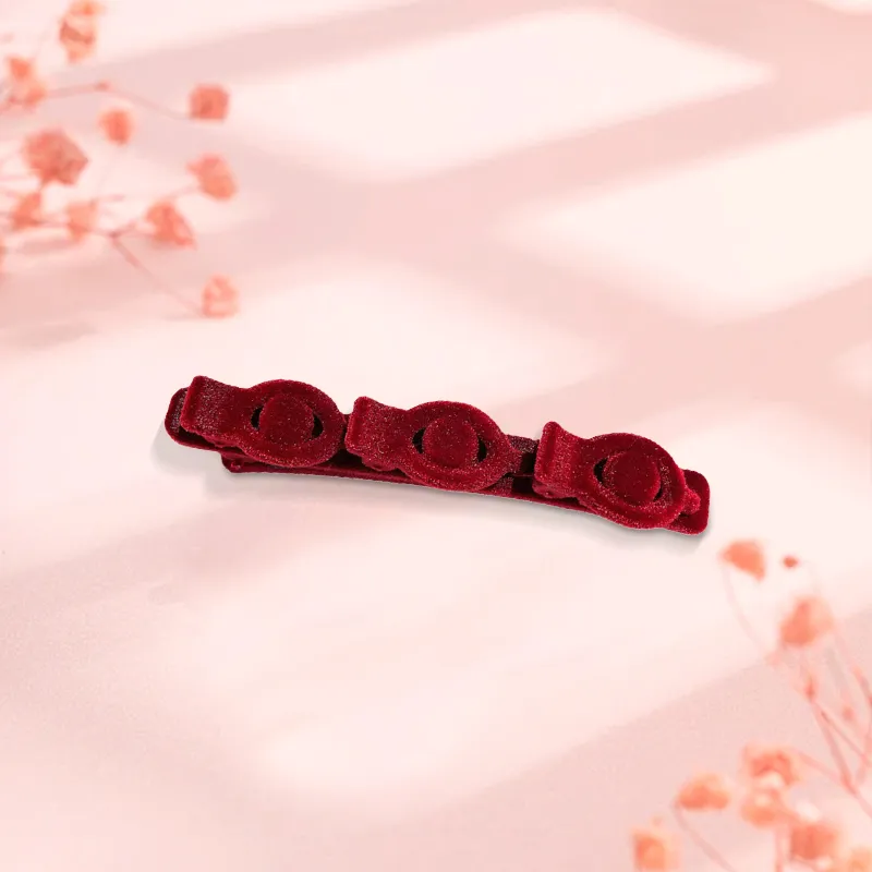 Inkopper Flock Hair Clips Women's-2