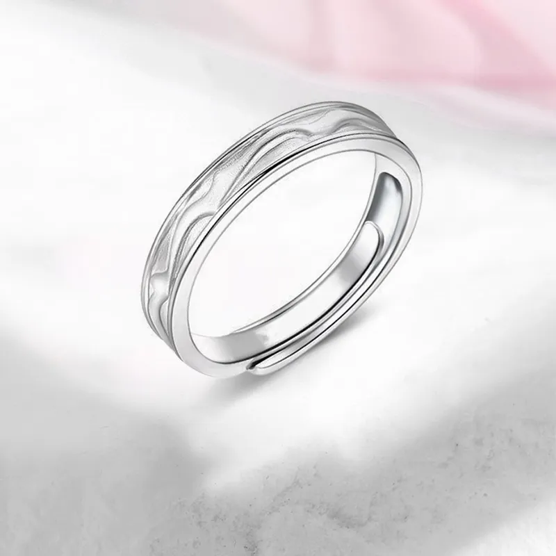 Inkopper 925 Sterling Silver Rings Unisex-1