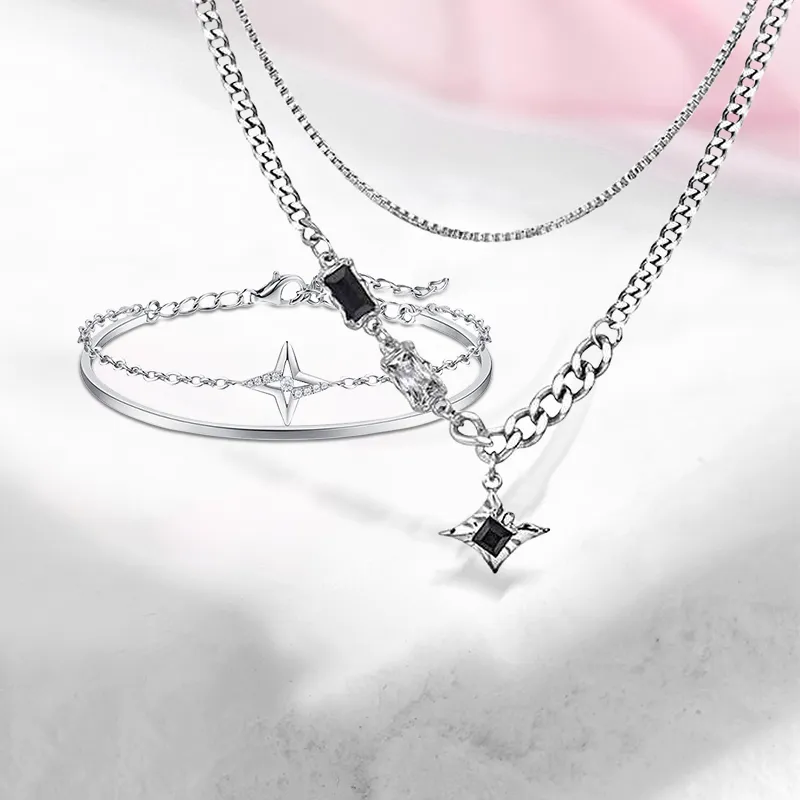 Inkopper Alloy Necklaces Unisex-1