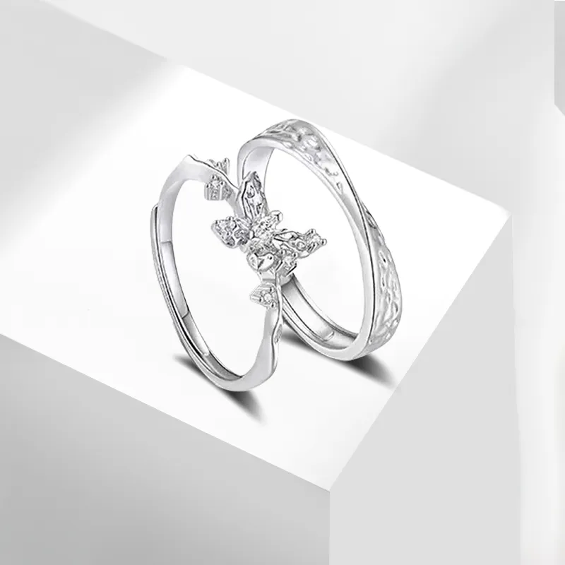 Inkopper 990 Silver Rings Unisex-1