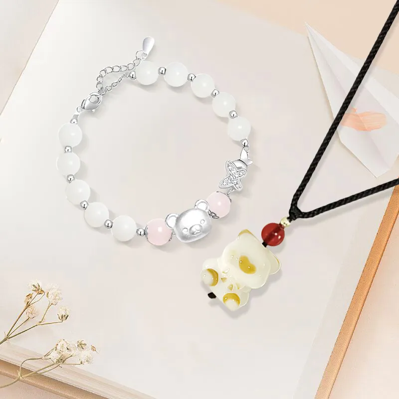 Inkopper Bodhi Seed Necklaces Unisex-4
