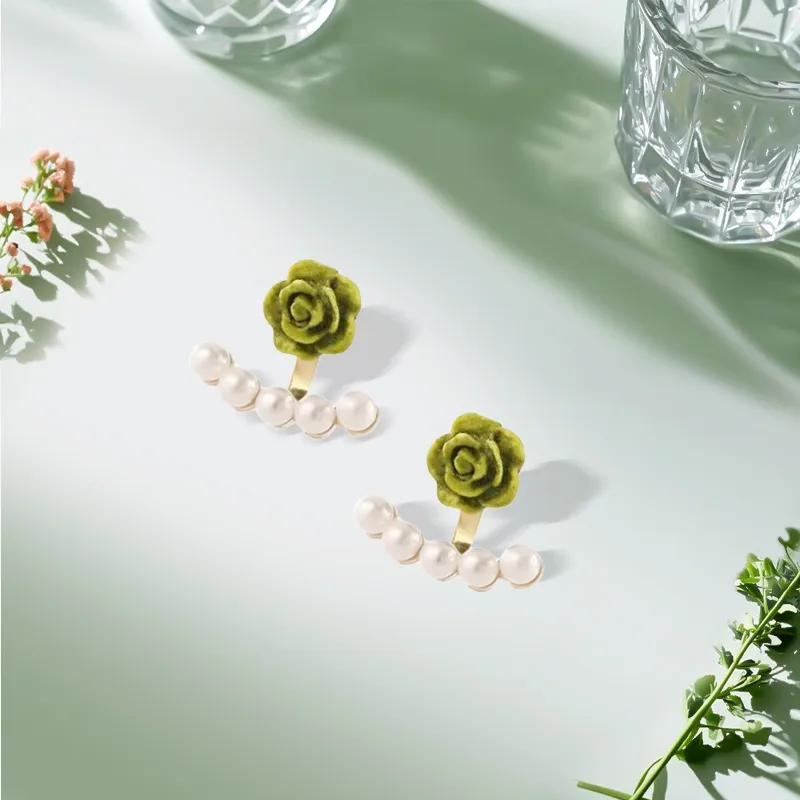 Inkopper Alloy Stud Earrings Women's-4