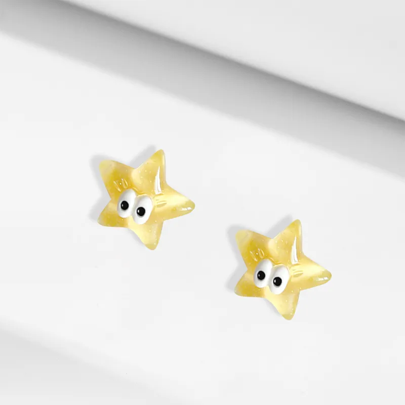 Inkopper Resin Stud Earrings Women's-1