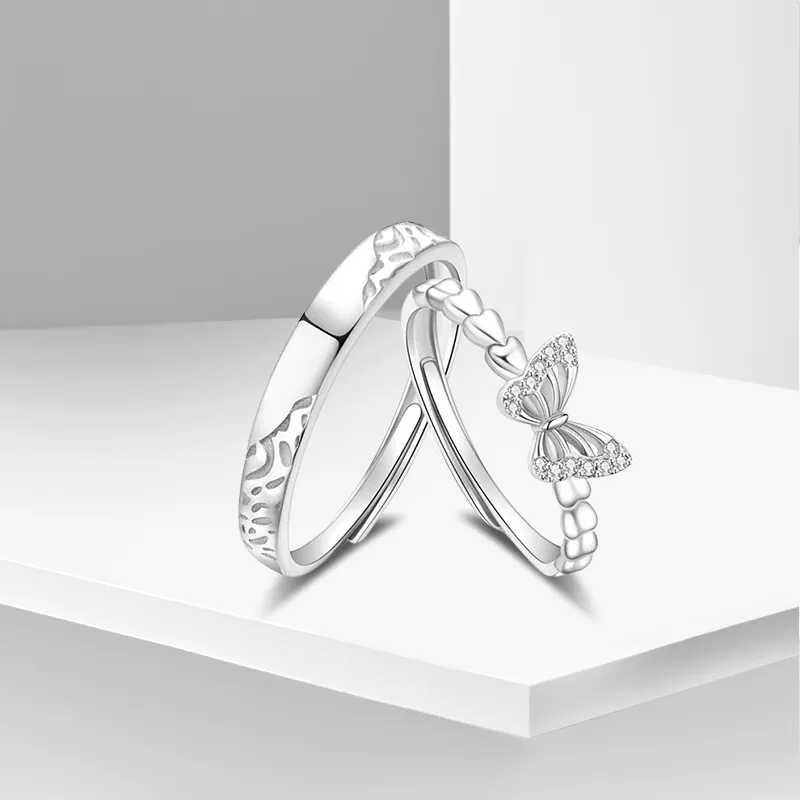 Inkopper 990 Silver Rings Unisex-1