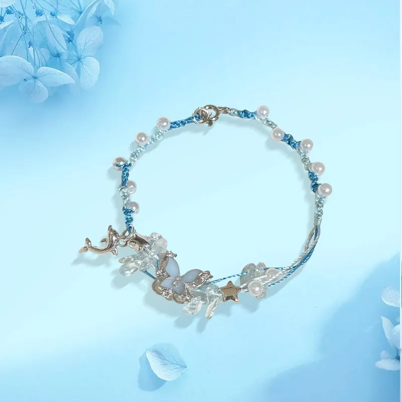 Inkopper Resin Rope Bracelets Women's-3