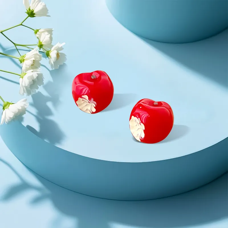 Inkopper Resin Stud Earrings Women's-2