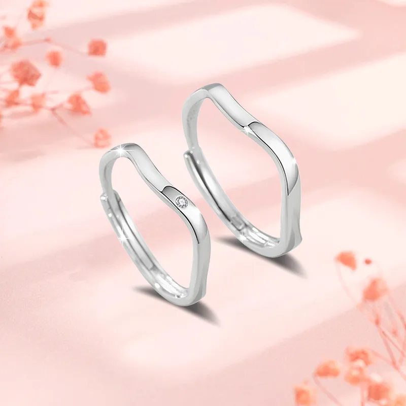 Inkopper 990 Silver Rings Unisex-4