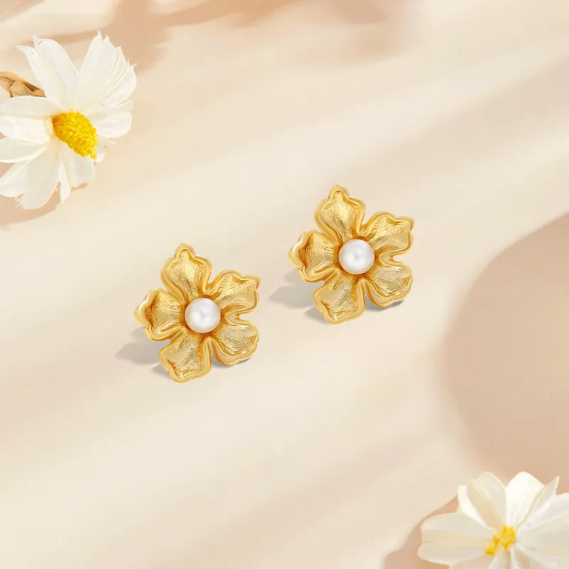 Inkopper Alloy Stud Earrings Women's-3