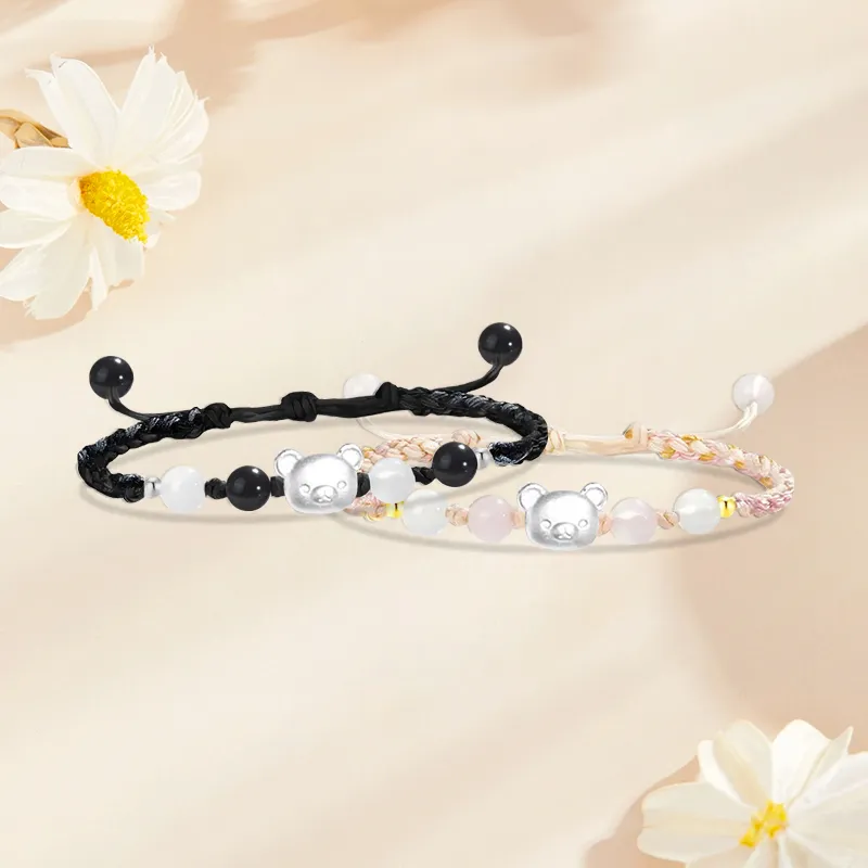 Inkopper Fabric Rope Bracelets Unisex-4