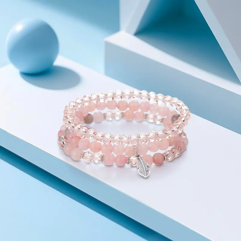 Inkopper Faux Crystal Bracelets Unisex-2