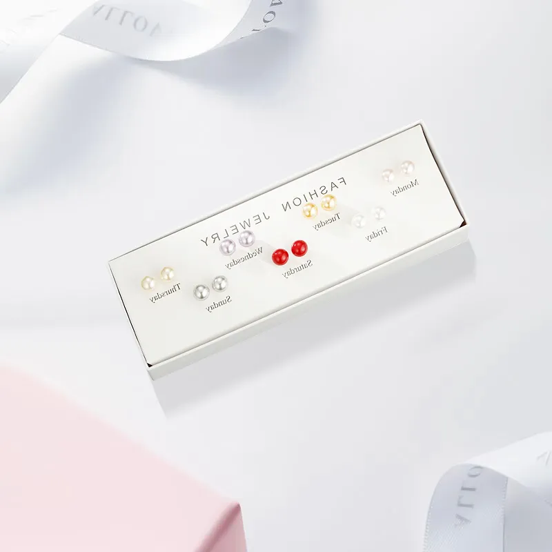 Inkopper Alloy Stud Earrings Women's-2