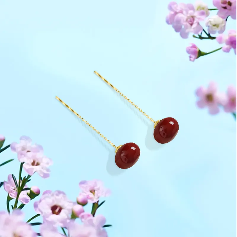 Inkopper Alloy Drop Earrings Women's-3