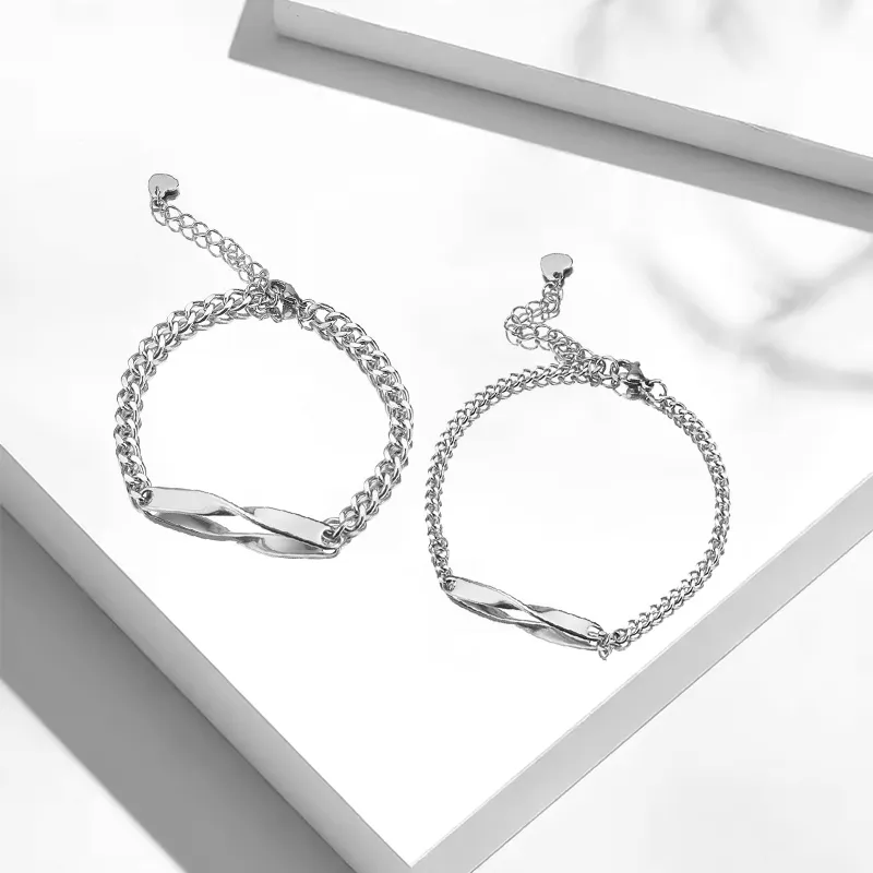 Inkopper Alloy Bracelets Unisex-1