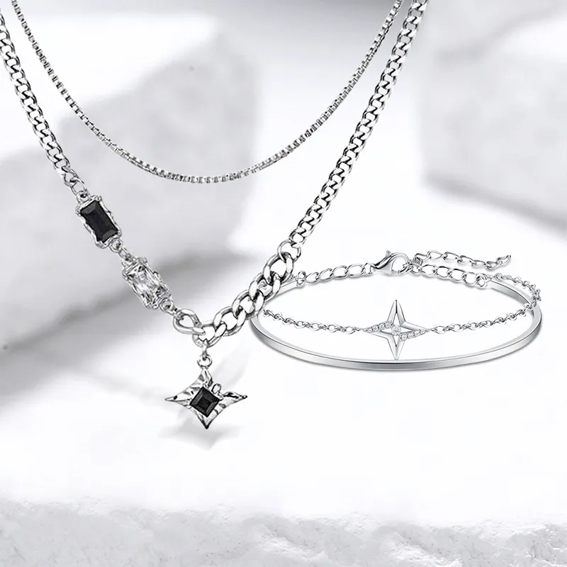 Inkopper Alloy Necklaces Unisex-2
