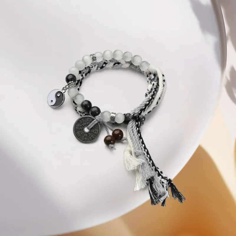 Inkopper Fabric Rope Bracelets Unisex-2