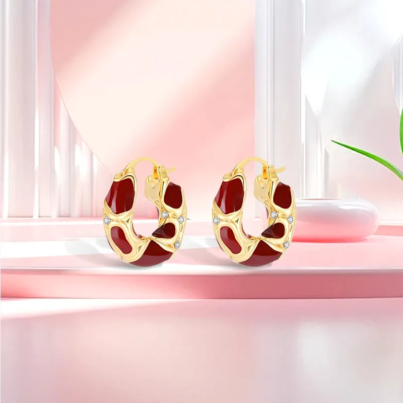 Inkopper Alloy Earrings Women's-1