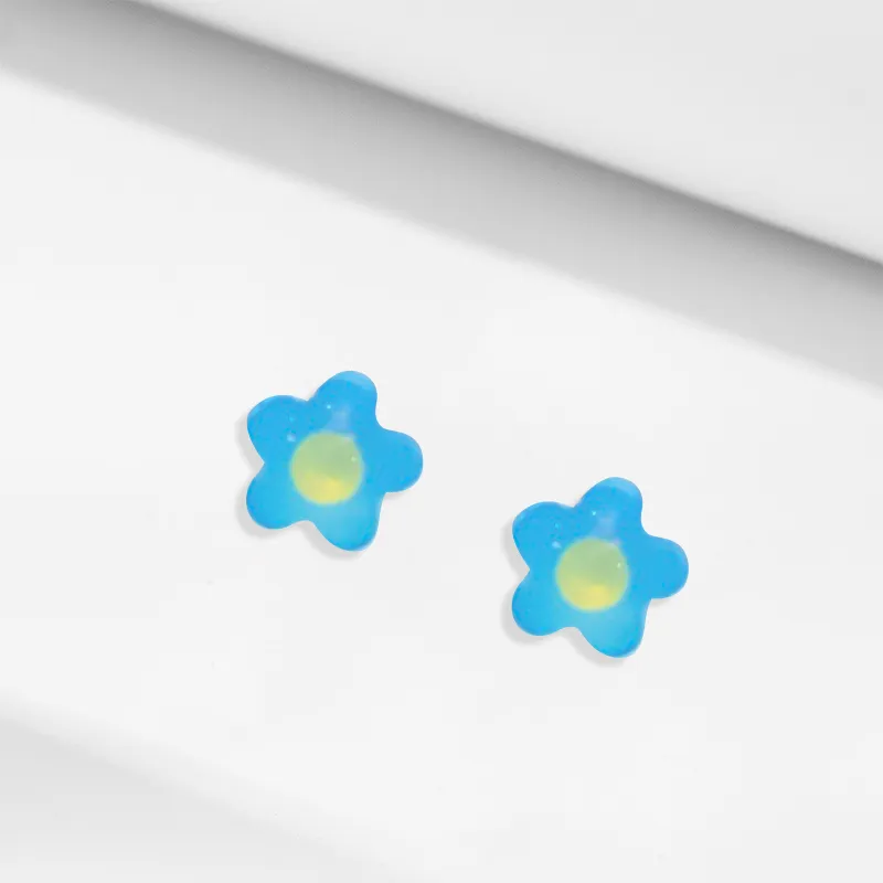 Inkopper Resin Stud Earrings Women's-5