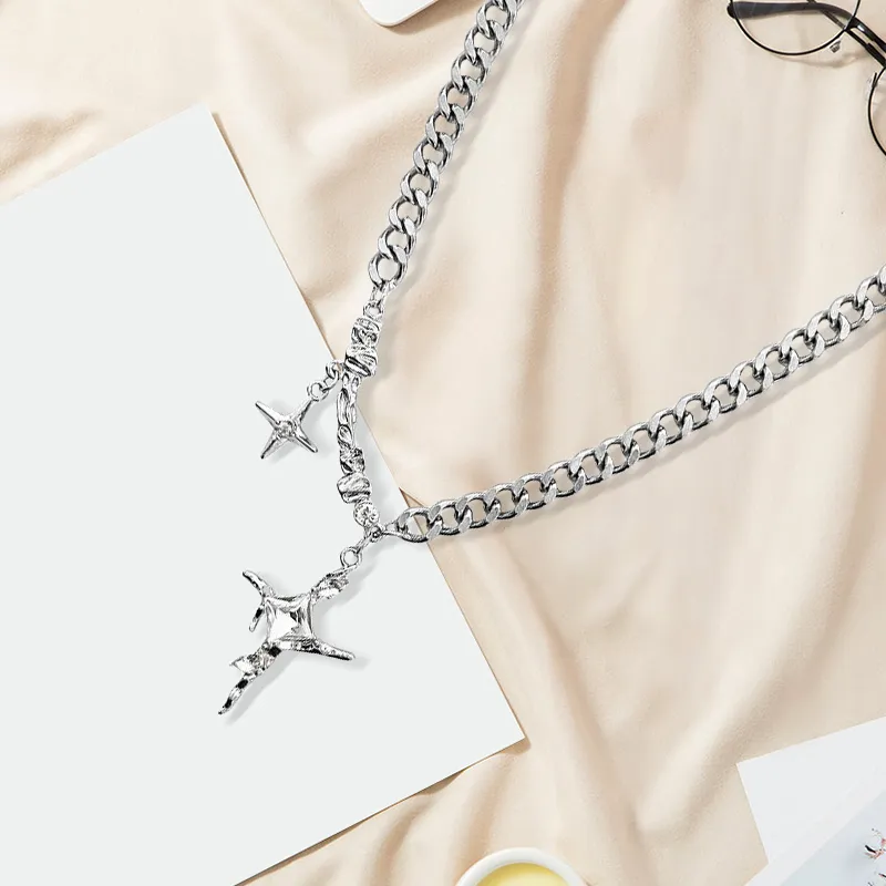 Inkopper Titanium Steel Necklaces Unisex-1