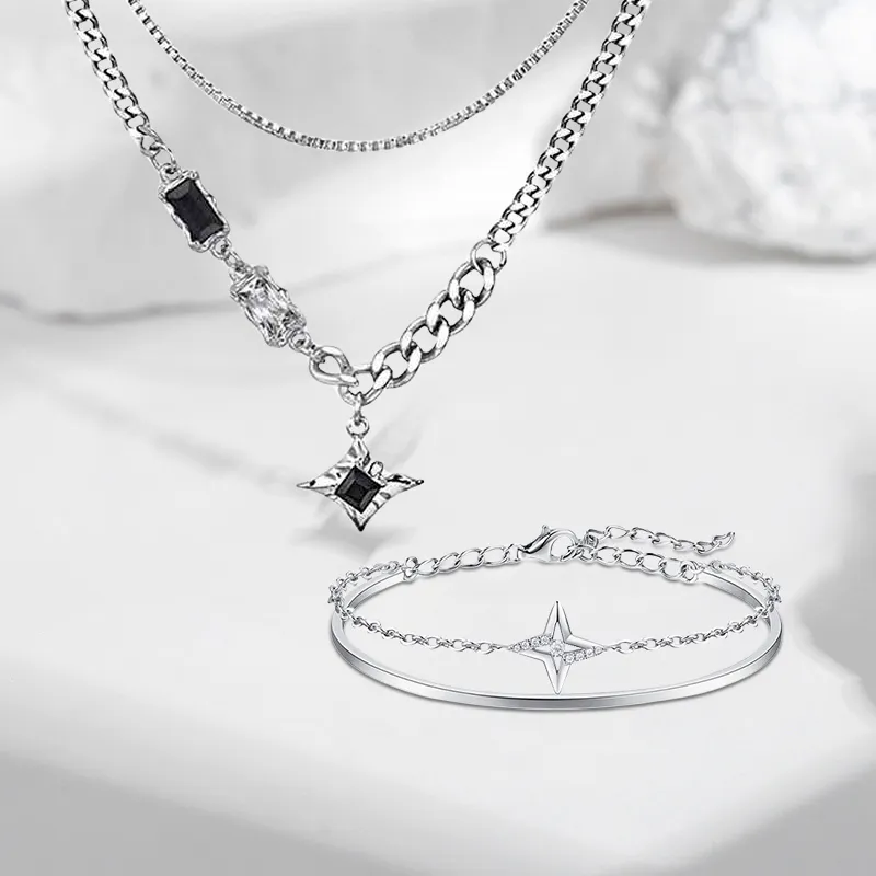 Inkopper Alloy Necklaces Unisex-3